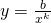 y=\frac{b}{x^{k}}